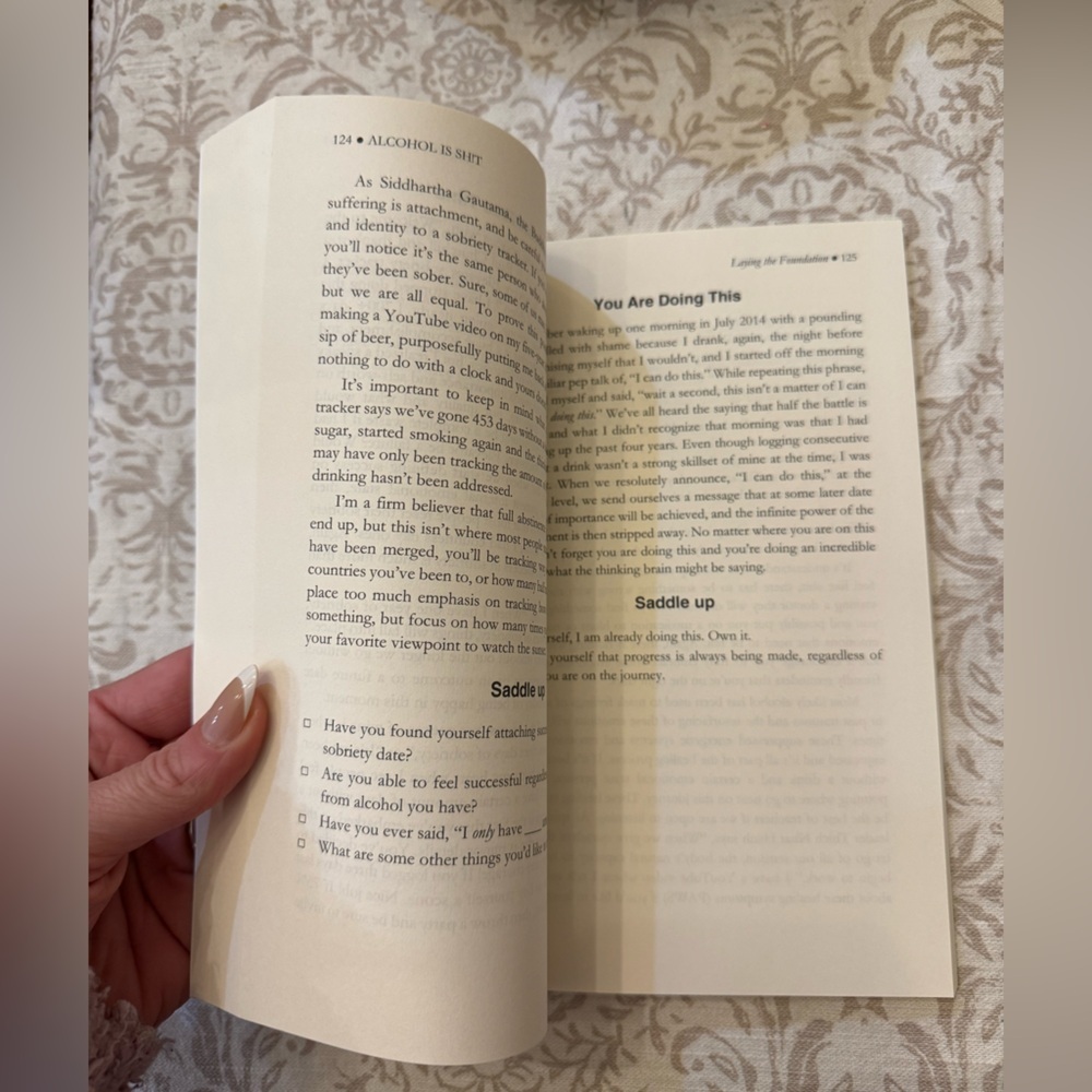 Alcohol is Shit Book - Picture 3 of 4